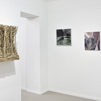 Divers artistes, The guiding thread, vue d'exposition. Avec l'aimable autorisation de la Galerie Suzanne Tarasieve