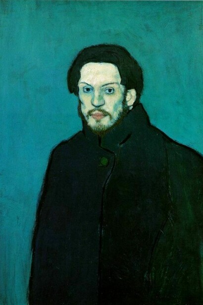 Pablo Picasso, periodo blu - Autoritratto