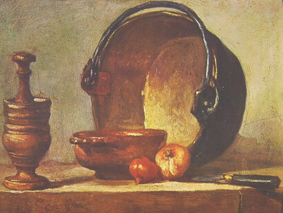 Jean-Baptiste Chardin, Il paiolo di rame