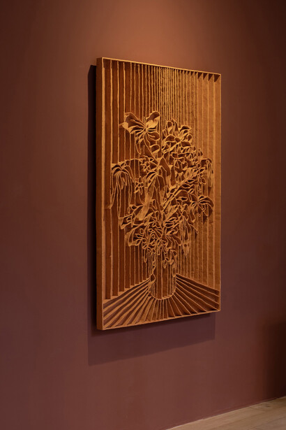 Levi van Veluw, Erosion of memory, veduta della mostra. Cortesia della Galleria Secci 
