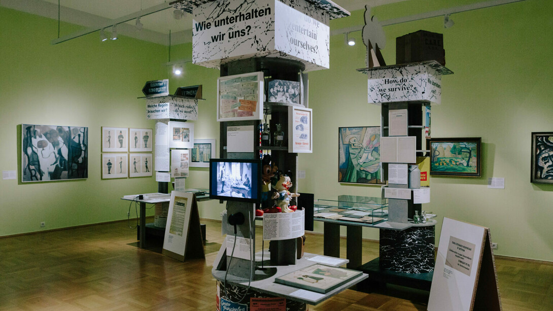 Into the unknown. Graz 1945-1965, exhibition view. Courtesy of GrazMuseum 