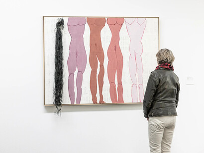 Carol Rama, A rebel of modernity, exhibition view. Courtesy of Kunstmuseum Bern