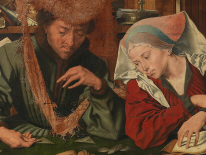 «El cambista y su mujer» (1539), Marinus van Reymerswale