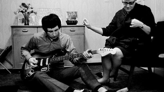 Colin Jones, John Entwistle with his mother (Queenie) at his home, West London, 1966, © Colin Jones