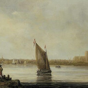 Aelbert Cuyp, View of Dordrecht, c.1647, 50,7 × 85,7 cm