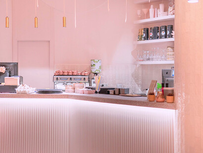Barra del Beverly Café en Valencia, España