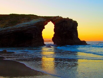 Ribadeo, Luego. Playa de las Catedrales