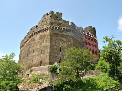 Auf Schönburg. Oberwesel, Germany   