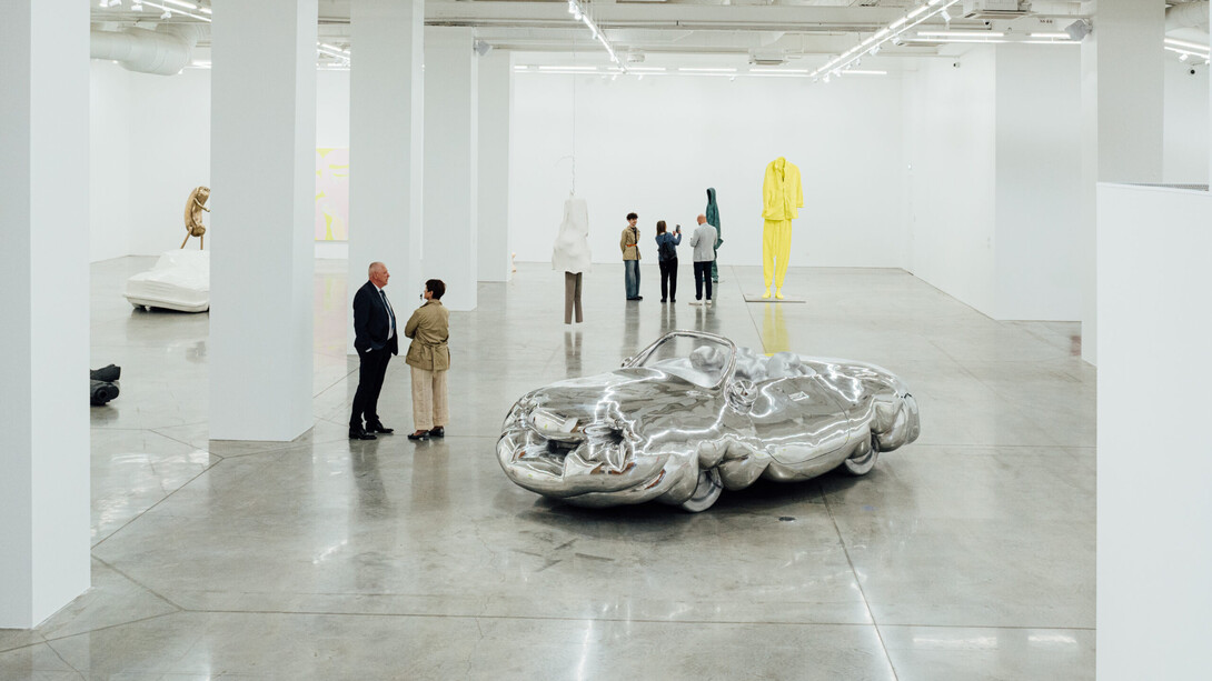Erwin Wurm, How it is, exhibition view. Courtesy of Zuzeum Art Centre