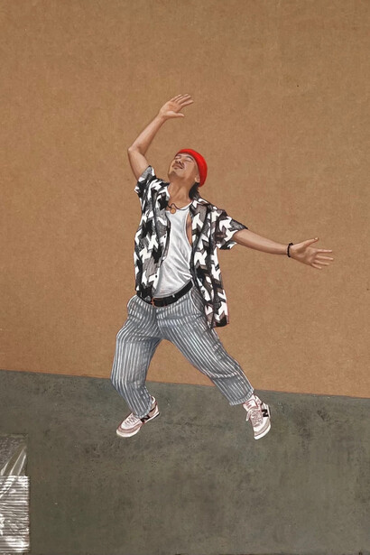 Yvette Molina, Paint the rainbow (Days like this), 2025. Courtesy of Trotter&Sholer Gallery