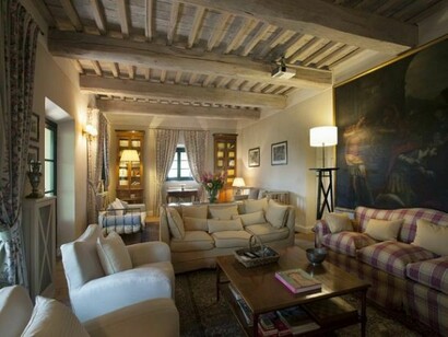 A carefully arranged interior