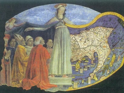 Domenico Ghirlandaio, Madonna dal capo velato, ricostruzione