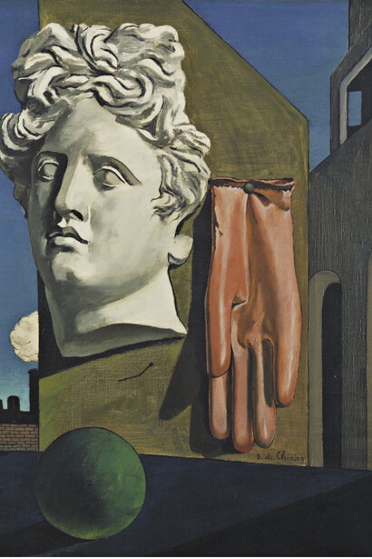Giorgio de Chirico. The Uncertainty of the Poet, 1913. Oil on Canvas