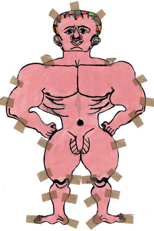 Misleidys Castillo Pedroso & Rigo. Courtesy of Christian Berst Art Brut