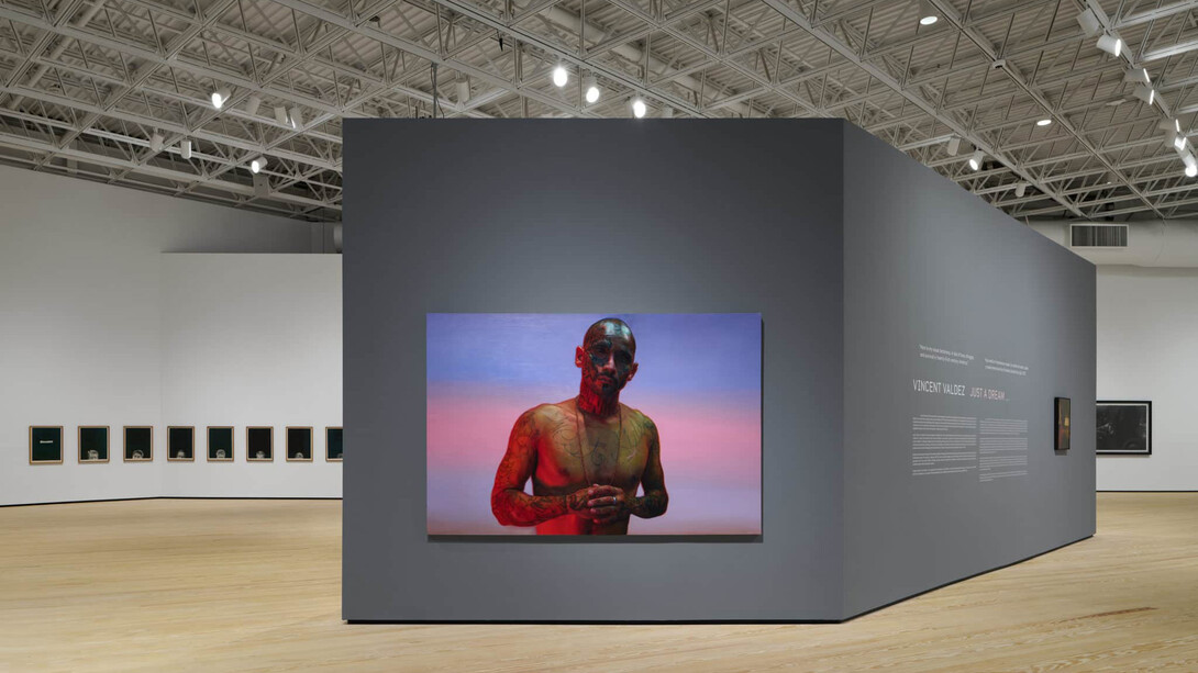 Vincent Valdez, Just a dream… exhibition view. Courtesy of Contemporary Arts Museum Houston