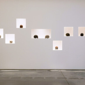 Tom Phillips, Exhibition view. Courtesy of Flowers