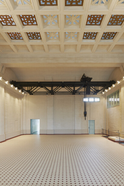 E-Werk Luckenwalde Turbine Hall, 2019 © of E-Werk Luckenwalde and Ben Westoby