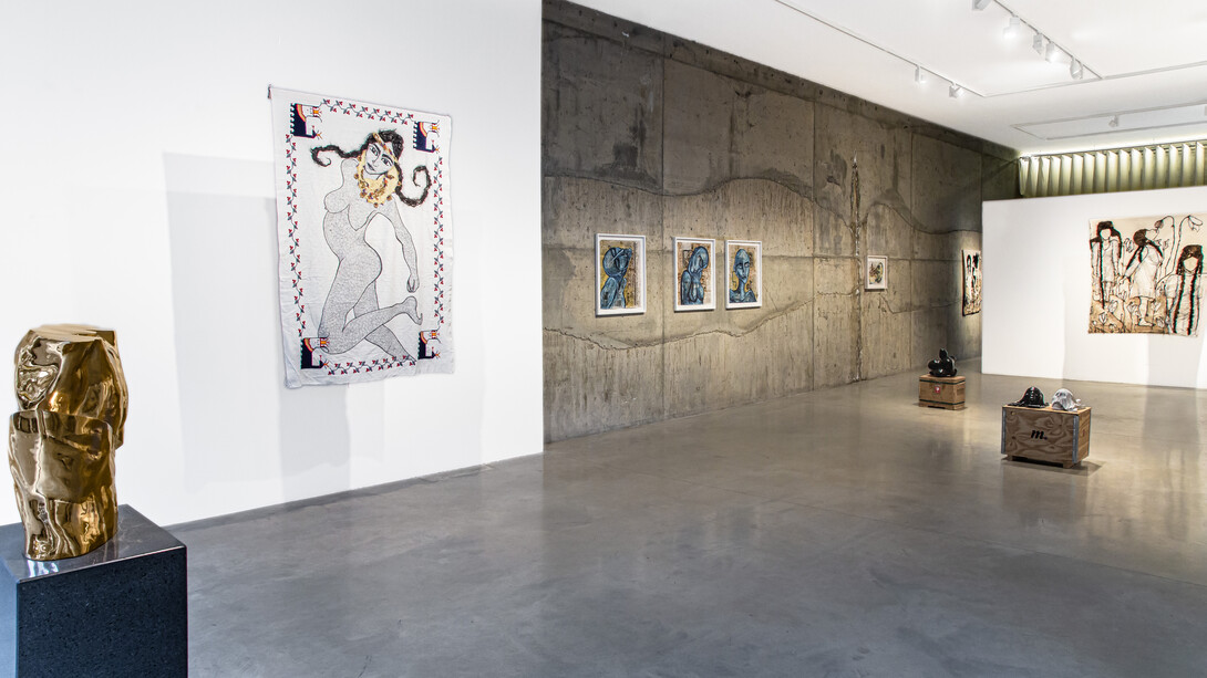 Ida Pisani, Closed eyes can see, vista della mostra. Per gentile concessione di Prometeo Gallery