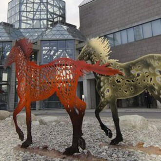 Running Horses. Courtesy of National Gallery of Canada
