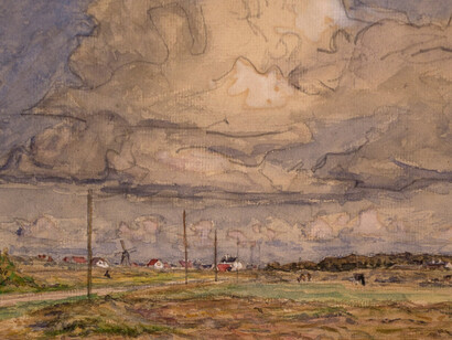 Viggo Johansen’s watercolours. Courtesy of Skagens Kunstmuseer