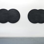 The Middle Distance, 2007, Wood, paint, chalk, dimensions variable. © Marion Coutts. Courtesy the artist and Tintype