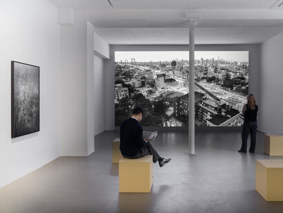 Melik Ohanian, Alteration, for a long time in time, exhibition view. Courtesy of Galerie Chantal Crousel