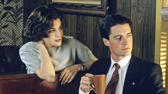 Una scena di Twin Peaks
