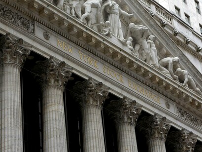 Sede de la bolsa de Nueva York en Wall Street