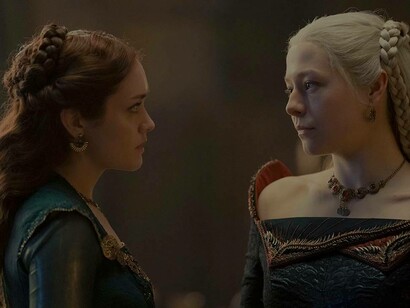 A still from season 1 of the Game of Thrones spin-off House of the Dragon