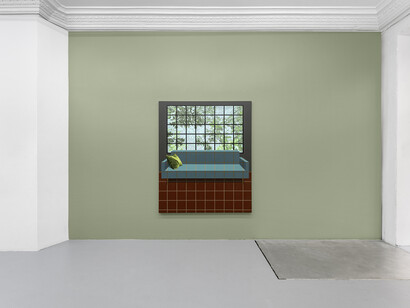 Emily Ludwig Shaffer, The fosse way, exhibition view. Courtesy of Galerie Pact