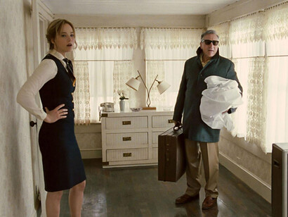 Junto a Robert de Niro en “Joy”