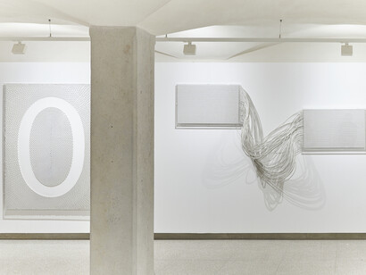 Mounir Fatmi, If you don’t know me by now, exhibition view. Courtesy of Ceysson and Bénétière Gallery