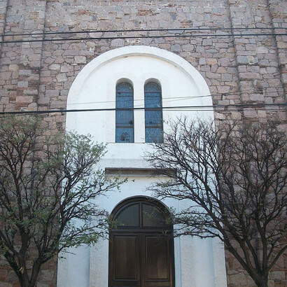 En Capilla del Monte la energía especial se siente en cada rincón. En la foto, la parroquia San Antonio de Padua. Córdoba (Argentina)