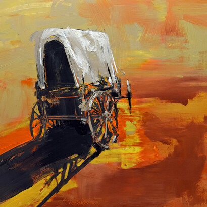 Rocky Hawkins, Desert heat. Courtesy of Altamira Fine Art