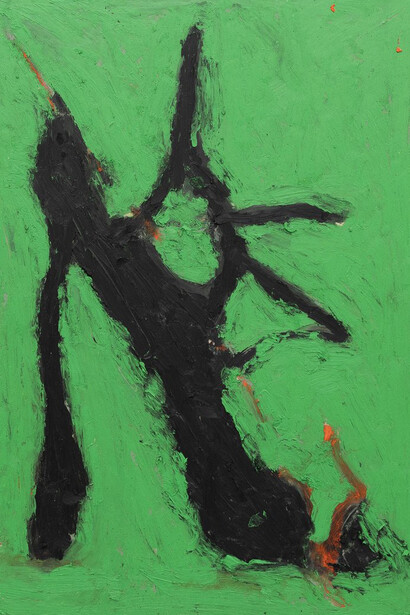 JPW 3, Green shoe orange, 2024. Courtesy of GGLA  