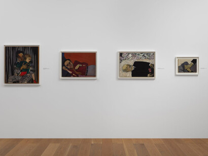 Alice Neel, I am the century, veduta della mostra. Per gentile concessione della Pinacoteca Agnelli