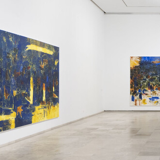 Miguel Marina, Hasta aquí, vista de exhibición. Cortesía del Museo Patio Herreriano