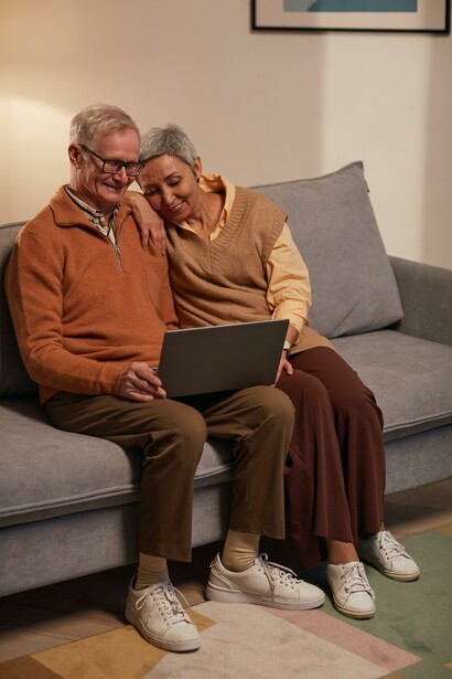 Casal passando tempo juntos