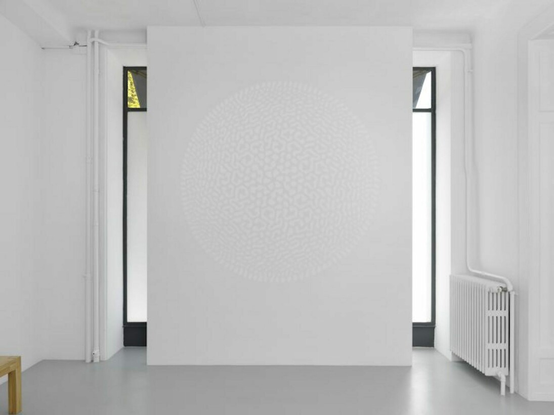 Céleste Boursier- Mougenot, Exhibition view. Courtesy of Galerie Xippas