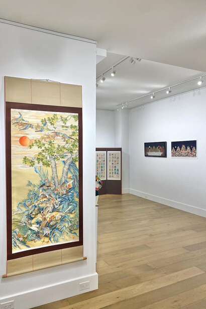 UES Minhwa Exhibition, exhibition view. Courtesy of Kate Oh Gallery