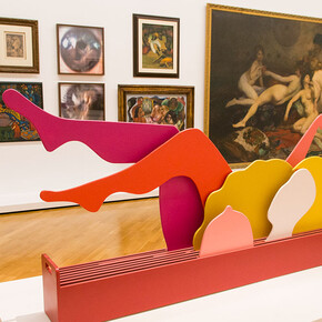 Varios artistas, Pinacoteca, colección, vista de la exposición. Cortesía de la Pinacoteca
