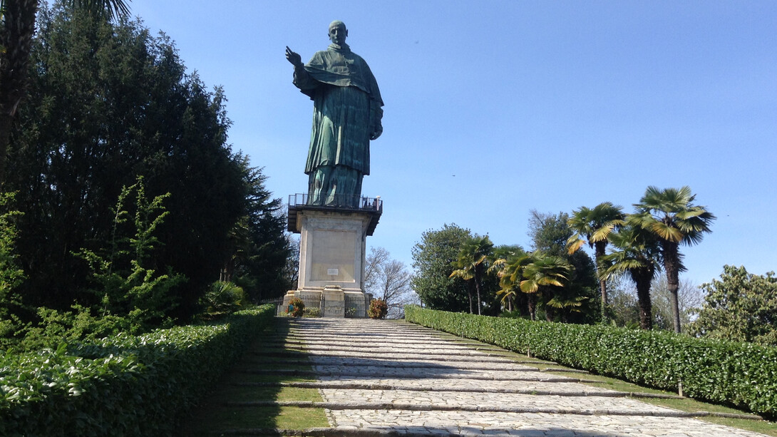 Nuovo percorso dedicato a san Carlo Borromeo. Courtesy of Parco della Statua di Arona