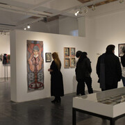 Raúl Avellaneda, No somos más que un trozo de carne, vista de exhibición. Cortesía de Espacio El Dorado