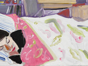 Chantal Joffe, Esme, 2025. Courtesy of Victoria Miro Gallery