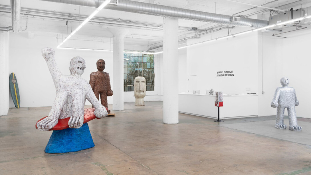 Stanley Edmondson, Santley's playground, exhibition view. Courtesy of Nicodim Gallery