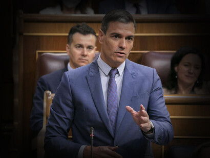 Pedro Sánchez Castejón, presidente del Gobierno de España y líder del Partido Socialista Obrero Español (PSOE)