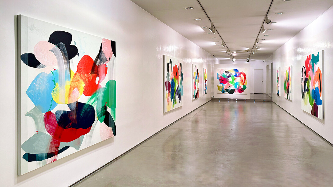 Carlos Arnaiz, Obras recientes, vista de exhibición. Cortesía de la Galería Jorge Mara – La Ruche