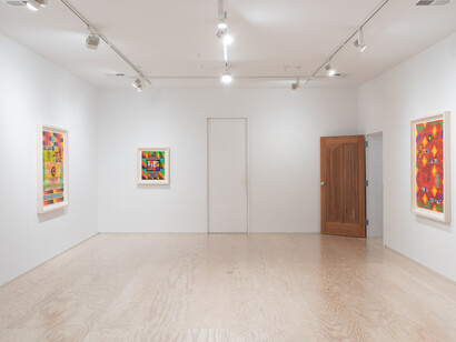 Jeffrey Gibson, Once More With Feeling, 2023, installation view. Courtesy the artist and Jessica Silverman, San Francisco