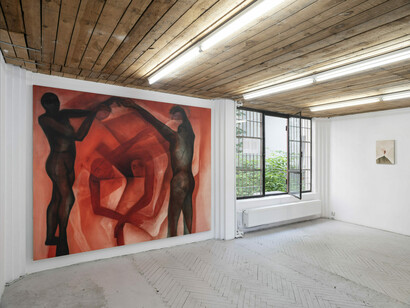 Monika Falkus, Siren slut, exhibition view. Courtesy of Raster Gallery