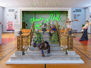 Various artists, The campus, exhibition view. Courtesy of kaufmann repetto. Photos by Yael Eban and Matthew Gamber